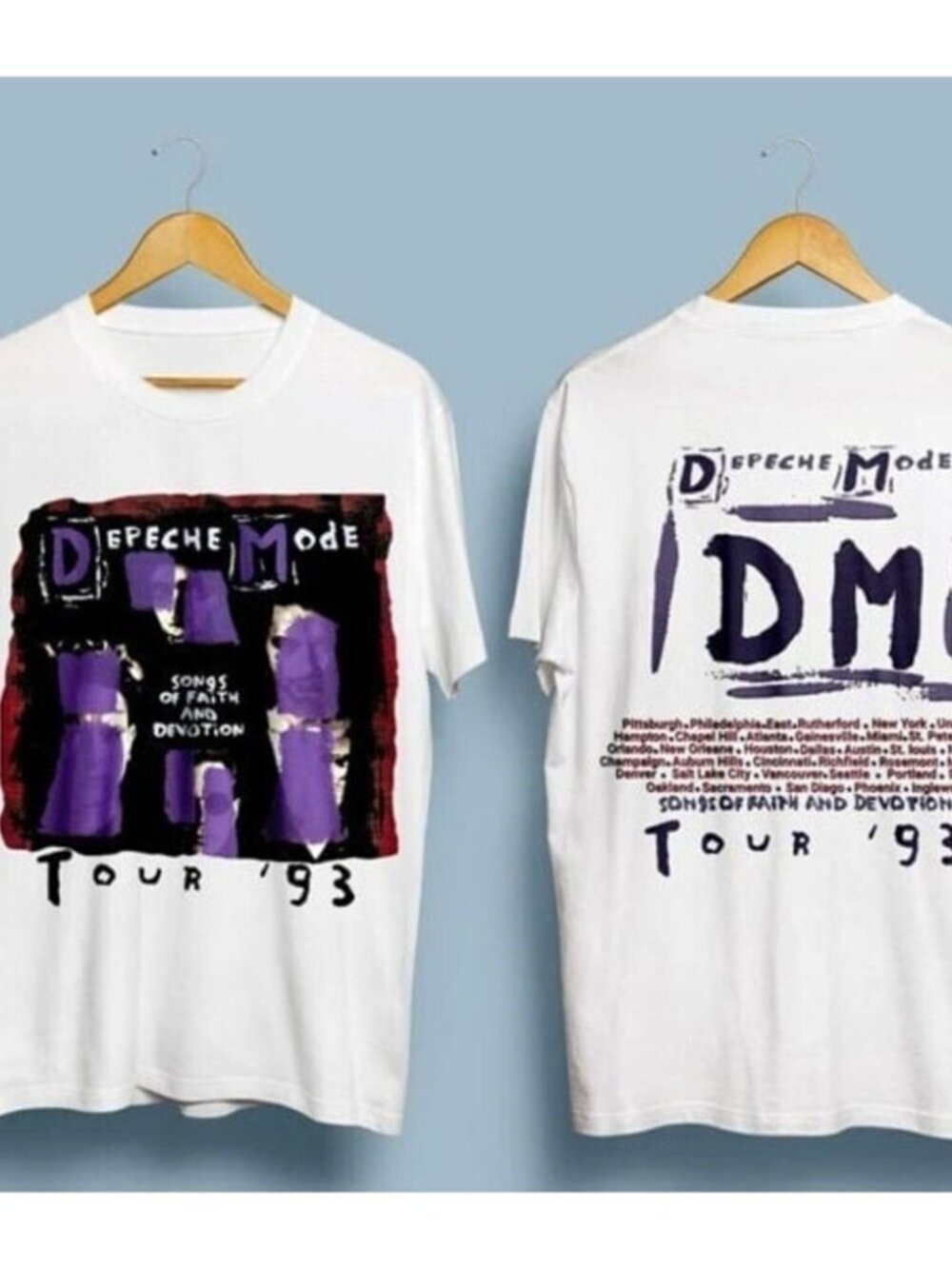 Depeche Mode Memento Mori Tour 2023 Fan T-Shirt